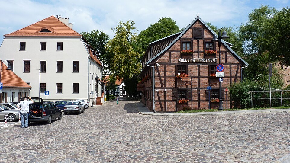 Wenecja Bydgoska – zabudowania nad Młynówką