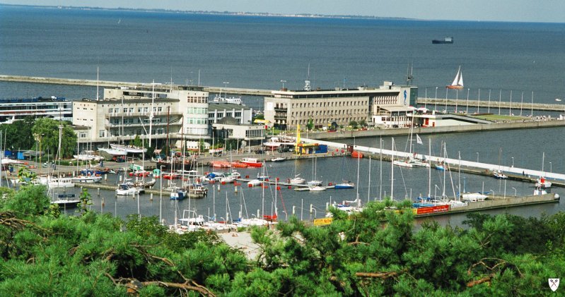 Port jachtowy i Skwer Kościuszki w Gdyni